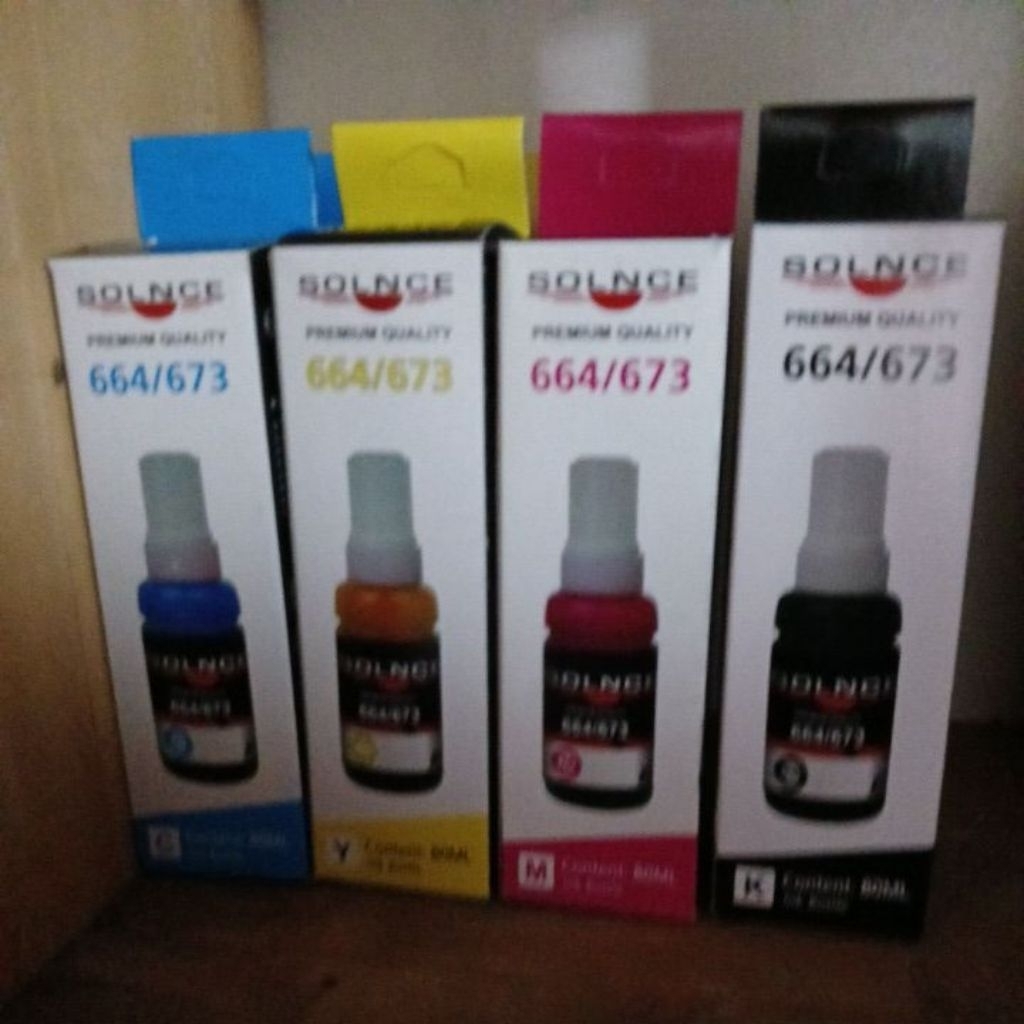 Jual Tinta Solnce Cmyk Epson 664 Original | Shopee Indonesia