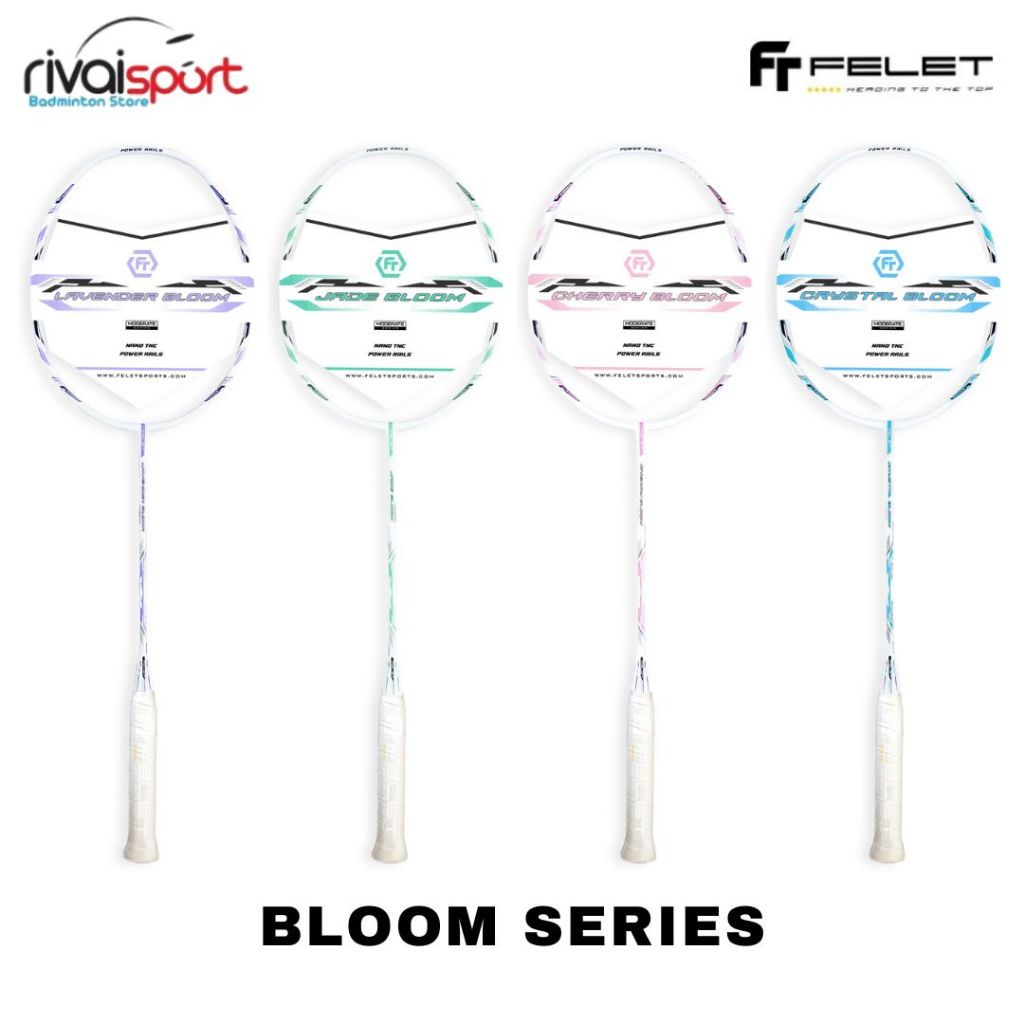 Jual New Raket Badminton Felet Bloom Series 31 LBS Original | Shopee ...
