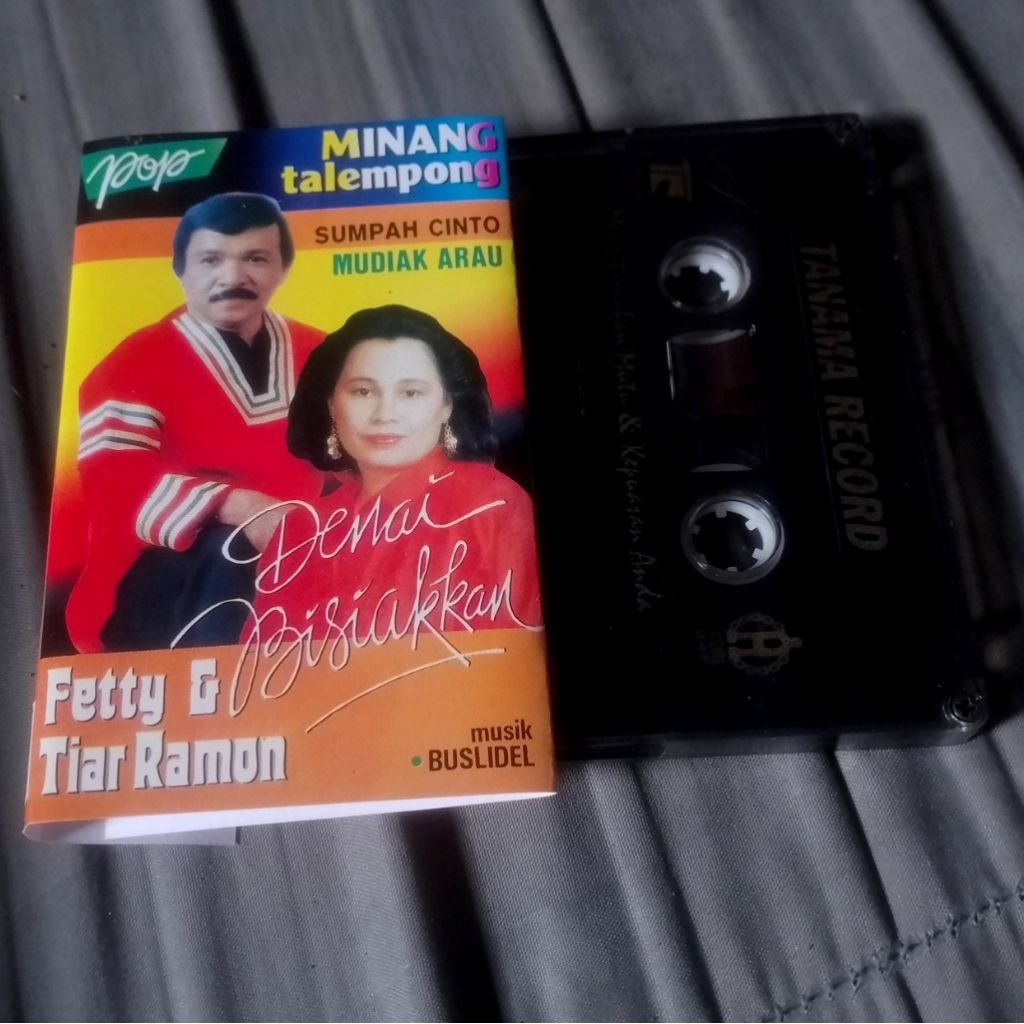 Jual kaset pita:Fetty&Tiar Ramon-Pop Minang Talempong Denai Bisiakkan ...