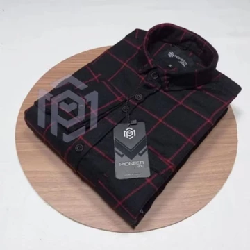 Kemeja Pria Dewasa Flanel Lengan Pendek Casual Kotak Catur Motif Fashion Premium