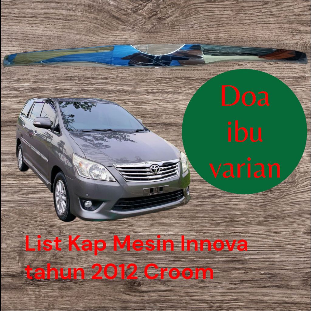 Jual List-Lis-Lest-Les Kap Mesin Innova tahun 2012 Original | Shopee ...