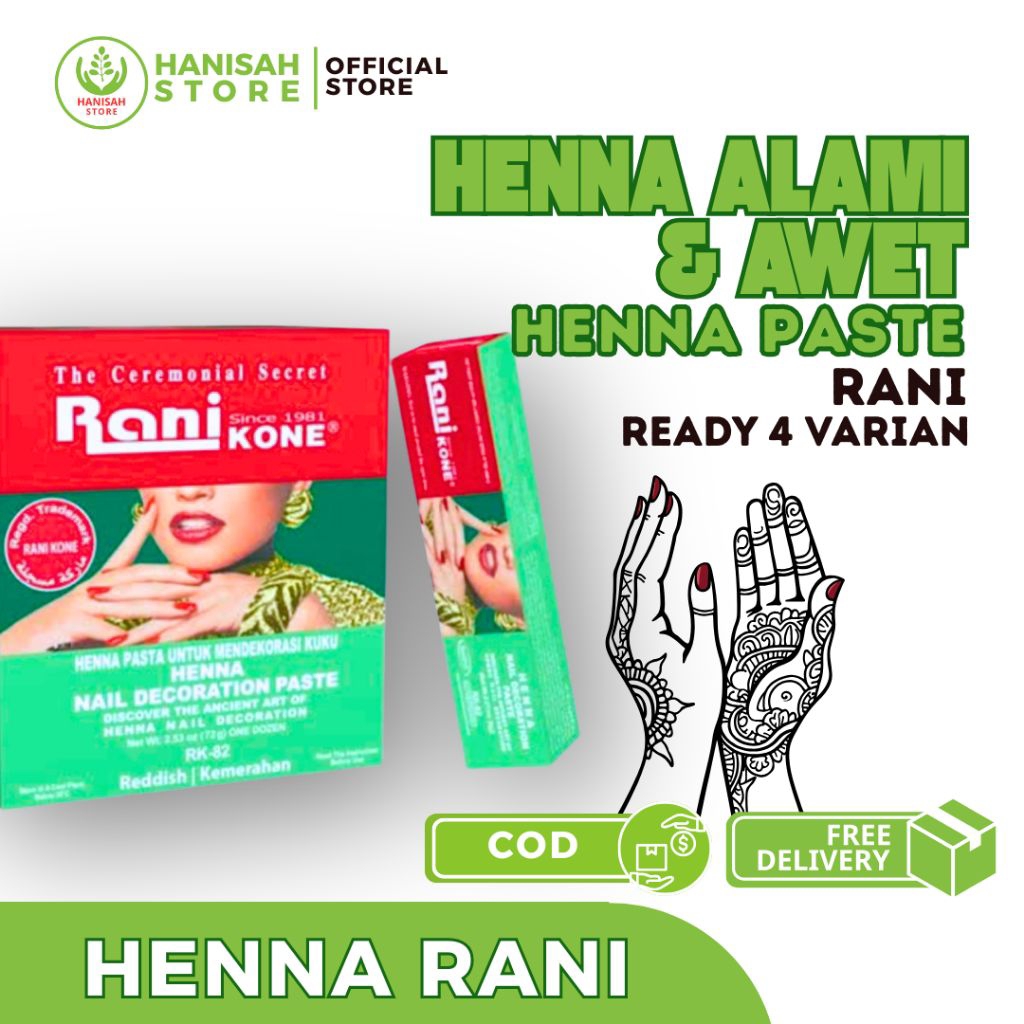 Jual HENA RANI KONE ALL VARIAN | Shopee Indonesia