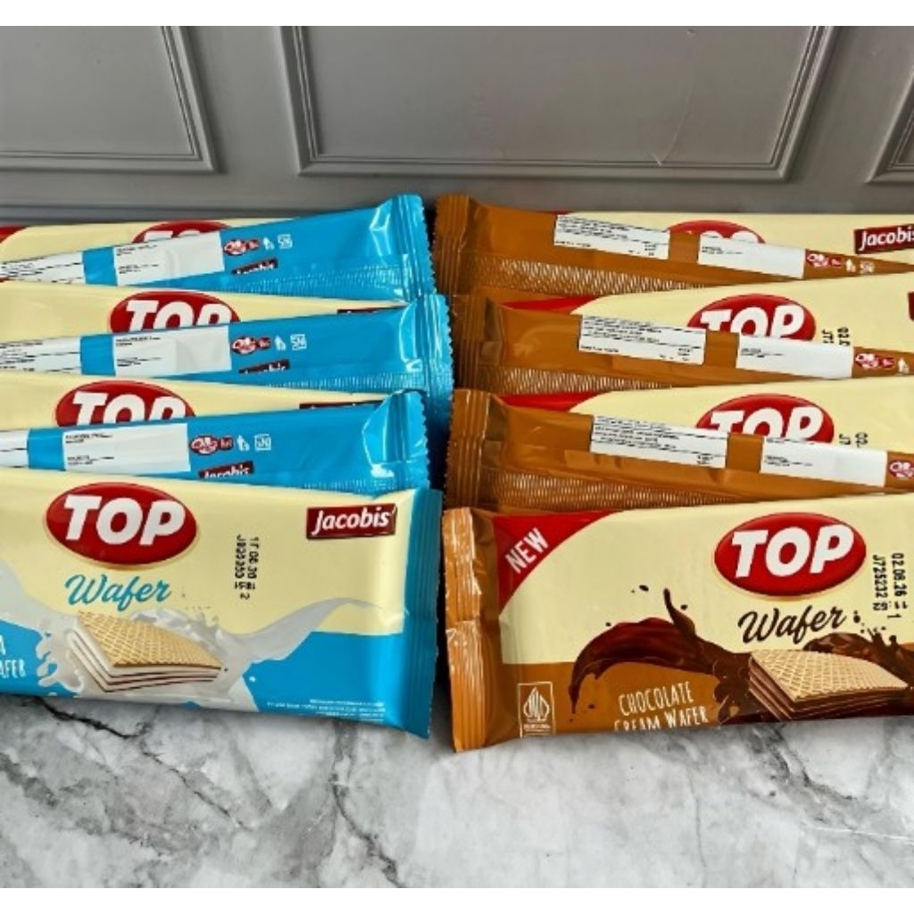 Jual Top Wafer 17gr (1 renteng isi 10pcs) | Shopee Indonesia