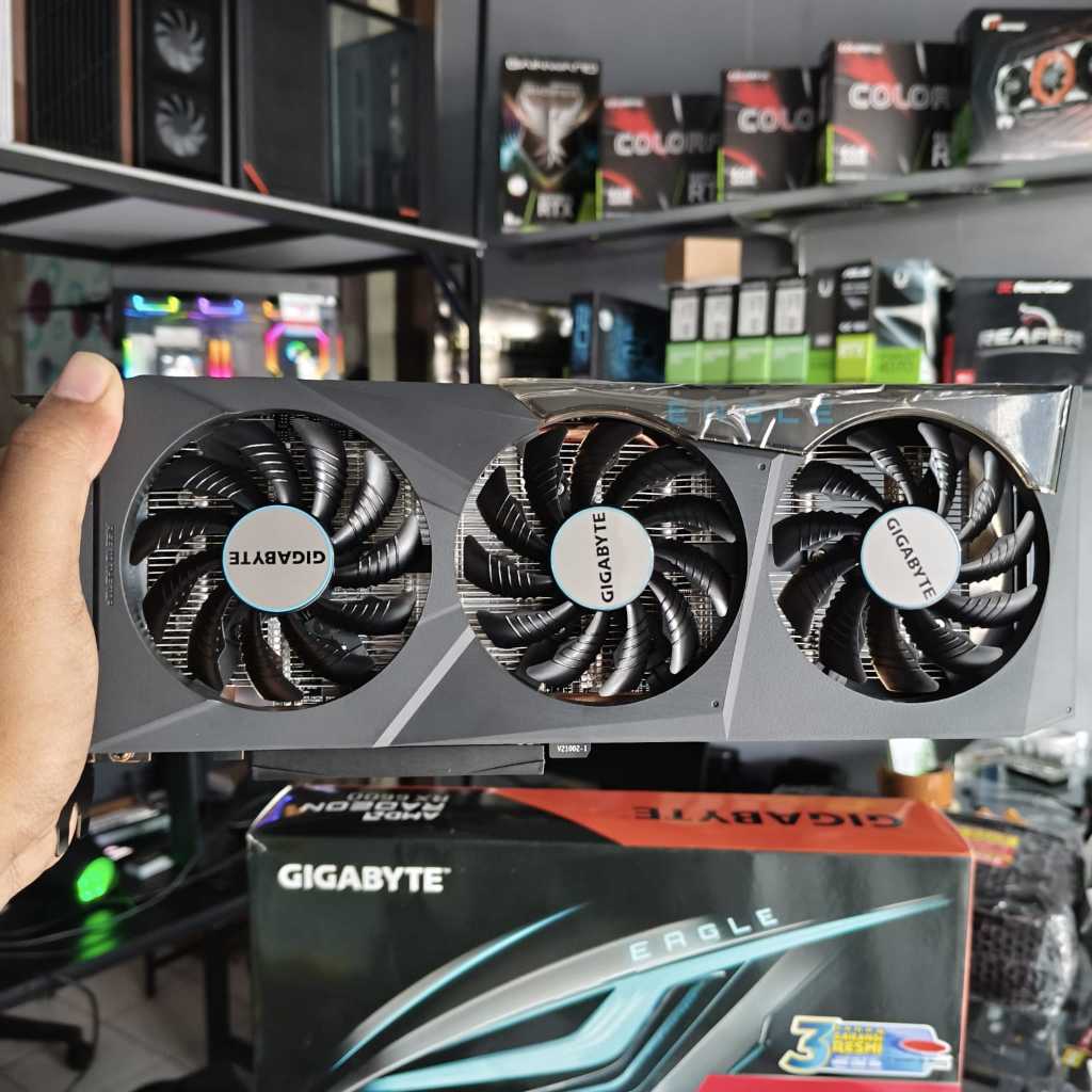 Jual GIGABYTE VGA AMD RADEON RX 6600 EAGLE 8GB GDDR6 - Triple Fan ...