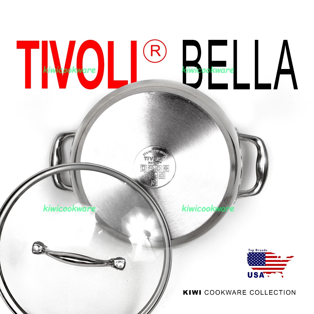 Tivoli Soup Pot 20cm Kapasitas 3.5l Panci Sup Stainless Steel Premium Ekspor Ind - foto 4