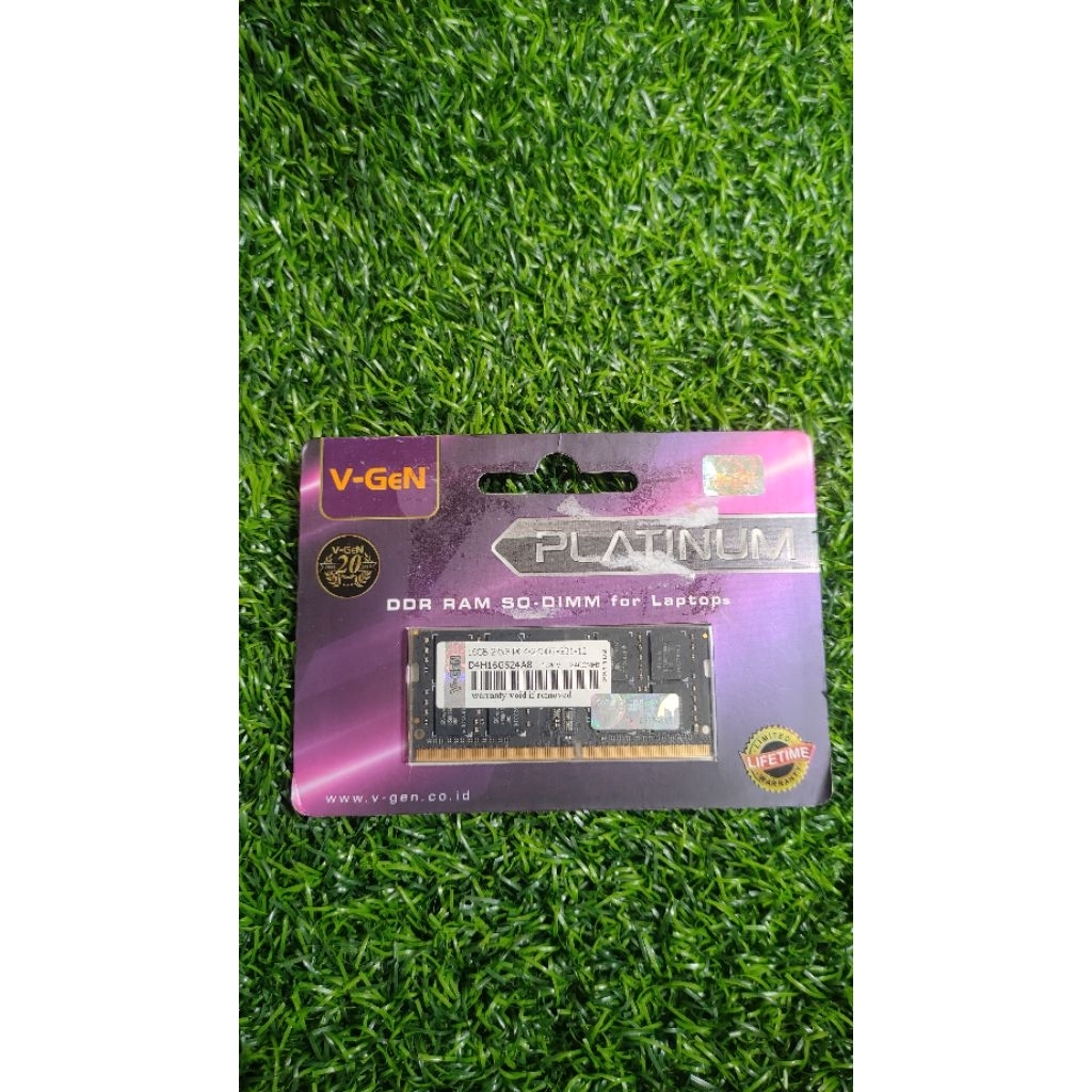 Jual RAM DIMMDDR4 16GB 2400MHz Vgen Platinum Original baru segel ...