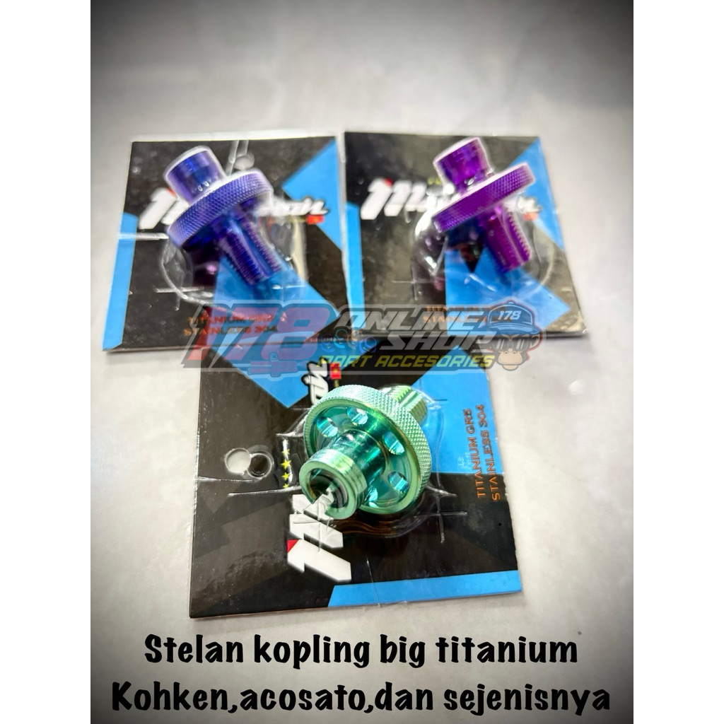 Jual stelan kopling atau rem tipe big titanium | Shopee Indonesia