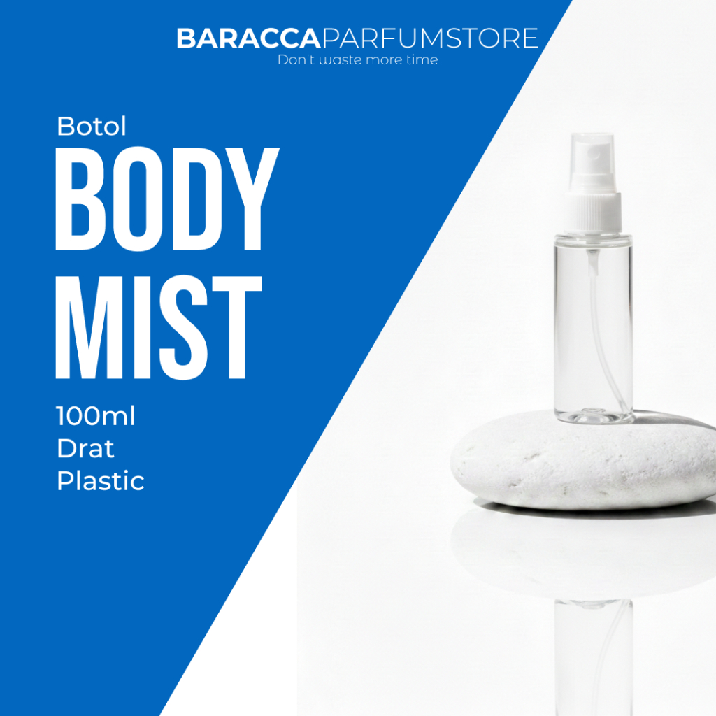 Jual Botol Parfum Body Mist 100ML Drat - Botol Spray Plastik Body Mist ...