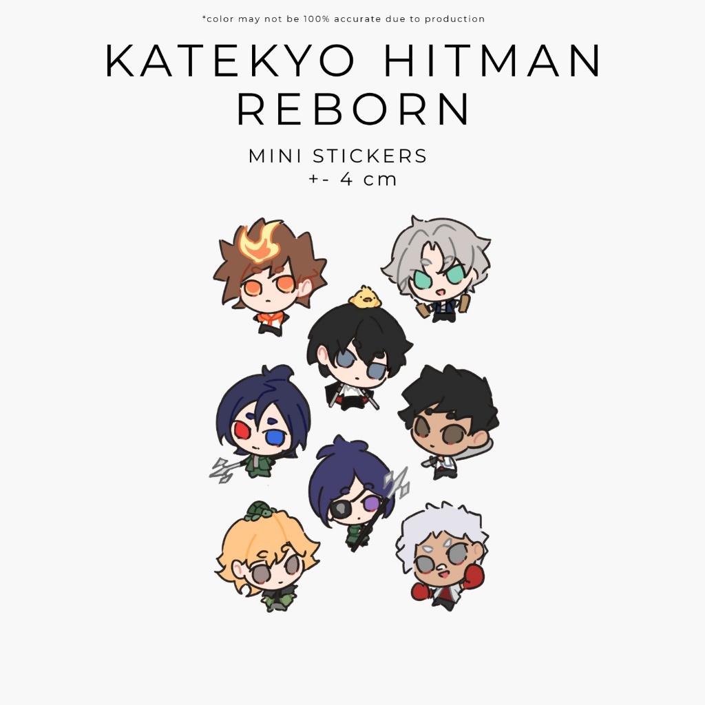Jual STICKER KATEKYO HITMAN REBORN - Vongola | Shopee Indonesia