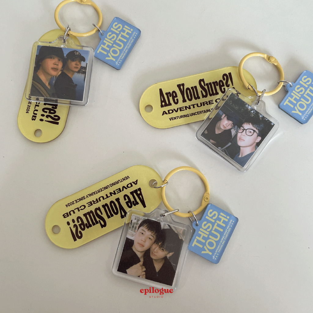 Jual Are You Sure?! Keyring & Sticker Sheet | Epilogue Studio | Shopee ...