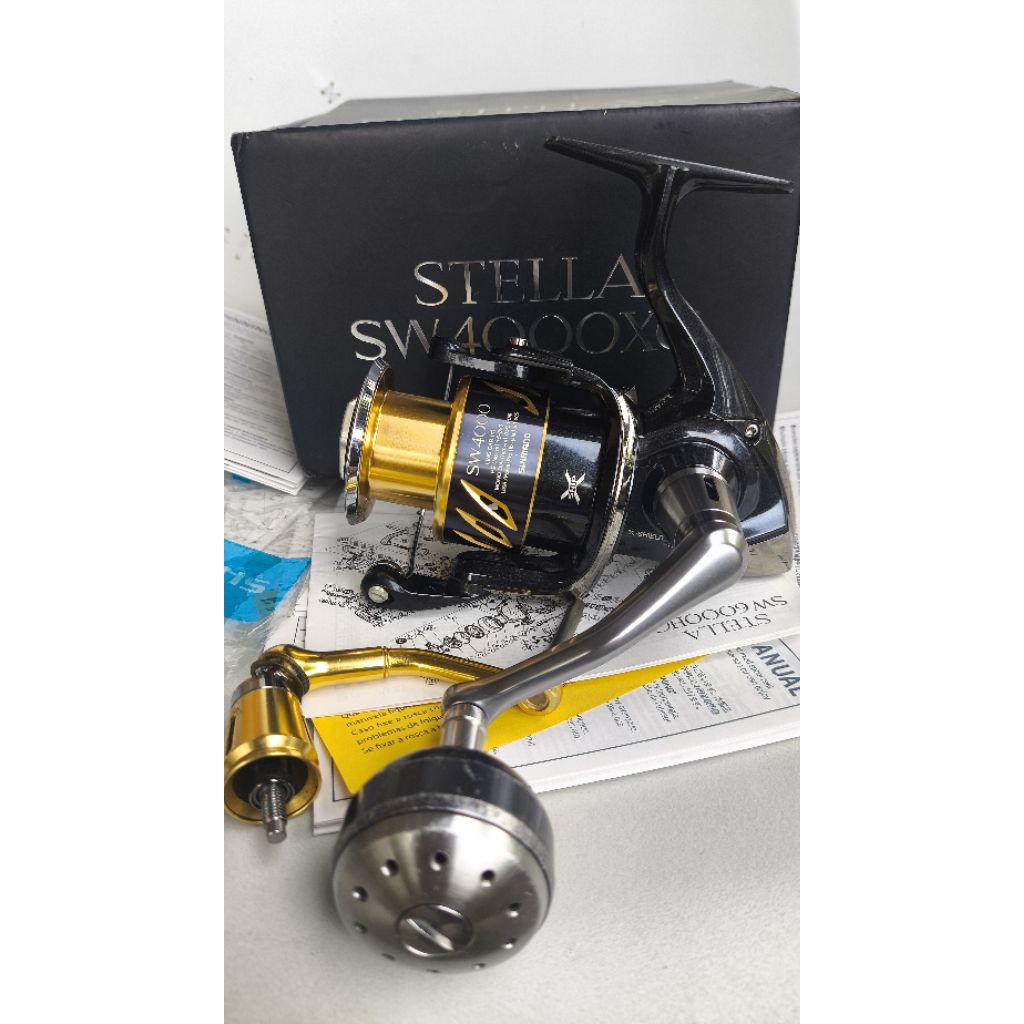 jual shimano stella second Shimano Stella SW 4000XG Second Lecet Pemakaian Bonus PE