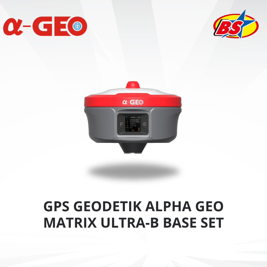 Jual GPS Geodetik Alpha GEO Ultra-B Super Base / GNSS RTK Receiver ...