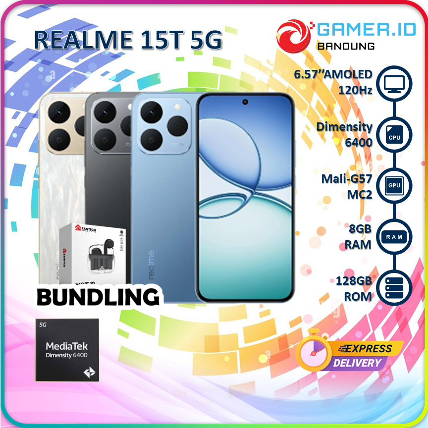 Jual REALME R15T 5G 8GB 128GB 6.57'' AMOLED 120HZ GARANSI RESMI ...