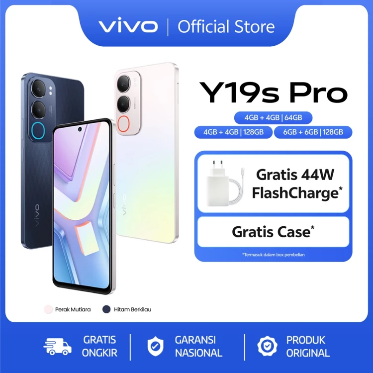 Vivo Y19s Pro 6000mAh 44W