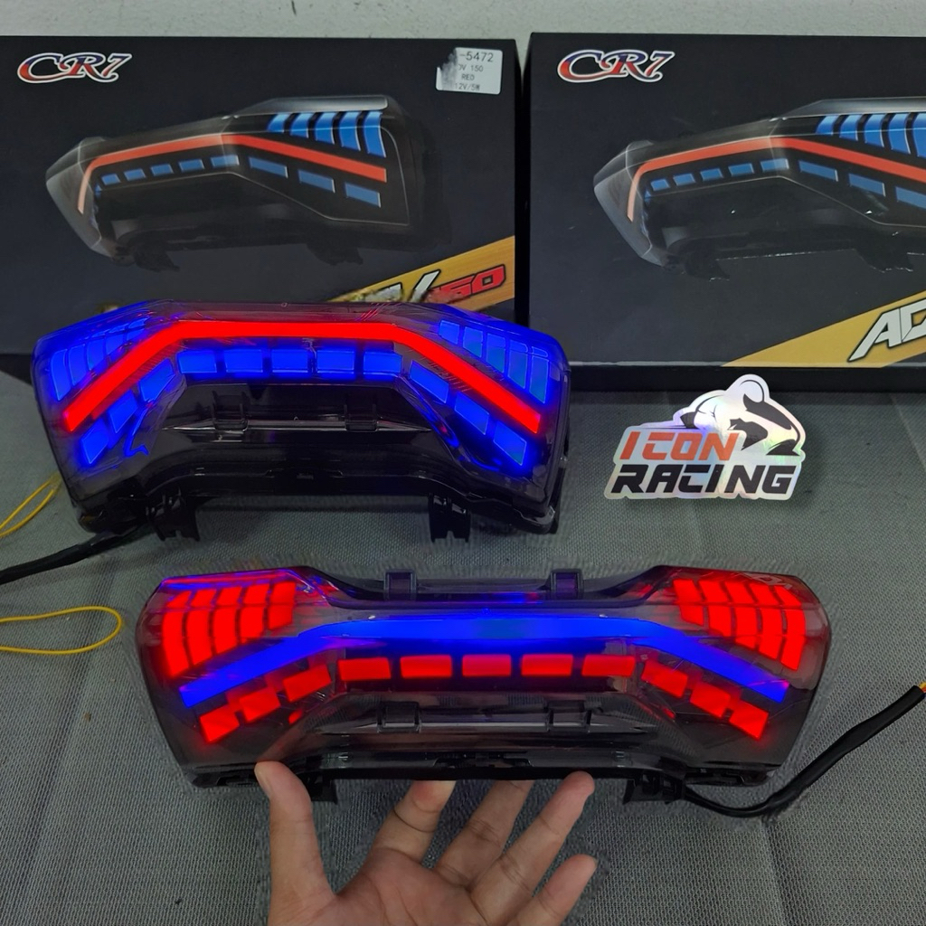 Jual LAMPU STOP ADV 150 160 CR7 RUNNING LED STOPLAMP LED ADV 150 160 ...