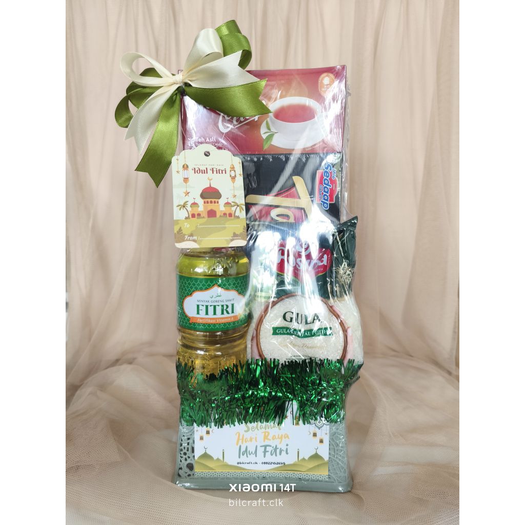 Jual PARSEL MINI SEMBAKO PARSEL LEBARAN MURAH KADO HAMPERS LEBARAN ...