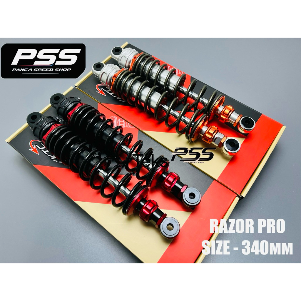 Jual SHOCKBREAKER KTC RAZOR PRO RX KING TIGER CB MEGA PRO 340 MM BEBEK ...
