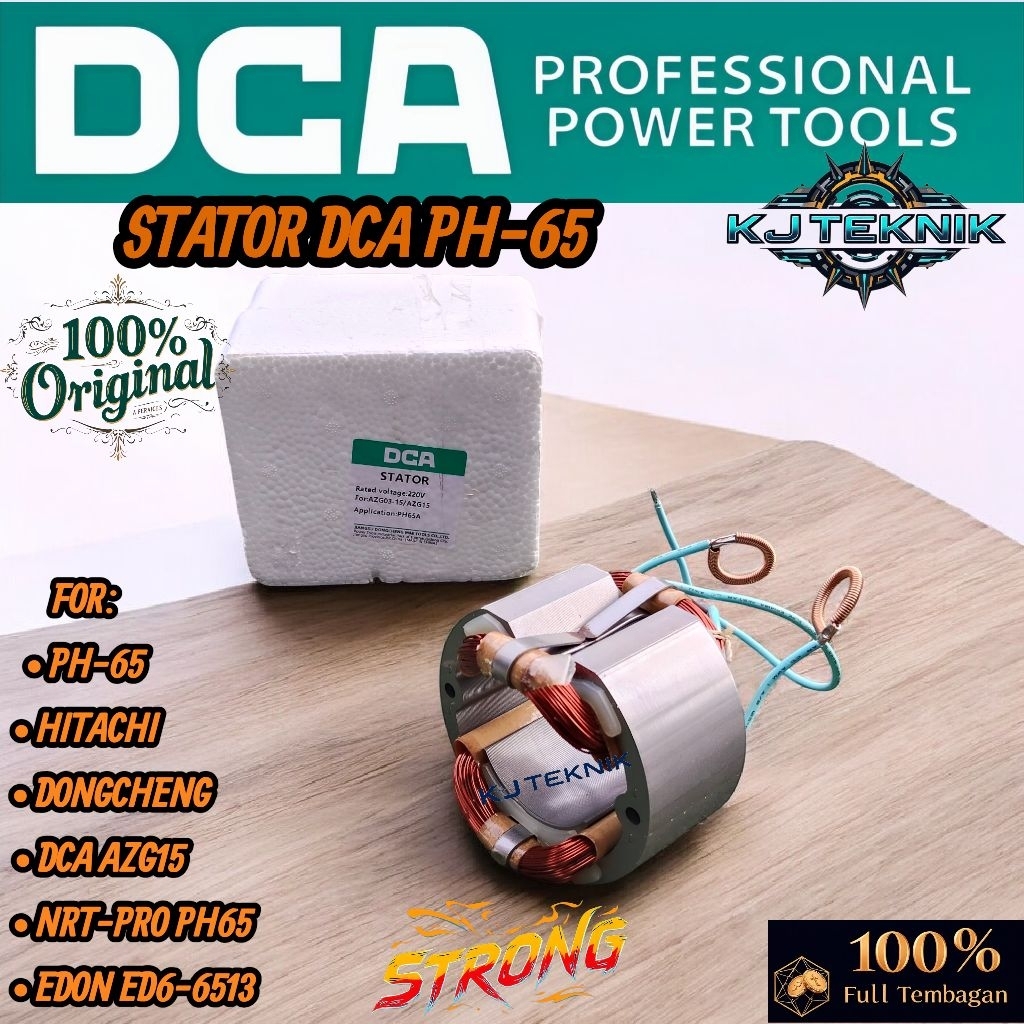 Jual Stator DCA PH65 /PH 65 Rumah Armature Jack Hammer Hitachi PH65 ...