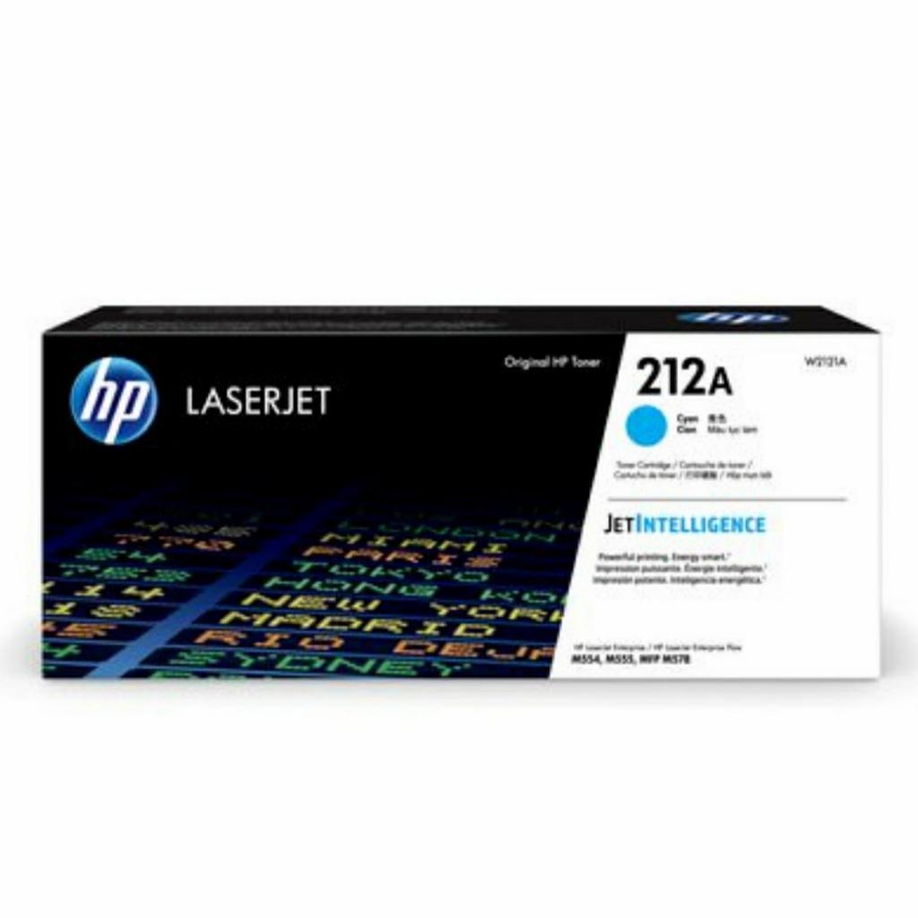 HP Toner 212A Black Cyan Magenta Yellow LaserJet Cartridge Original [W2120A W2121A W2122A W2123A] (3)