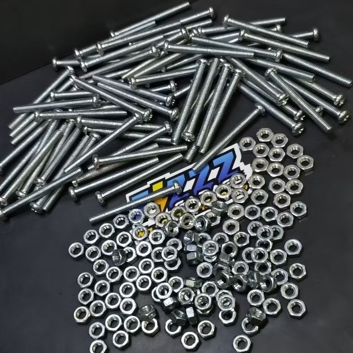 Jual Baut Set Mur Dudukan Lampu Biled Ukuran 4mm M4 Matrix 3mm M3 H4 ...