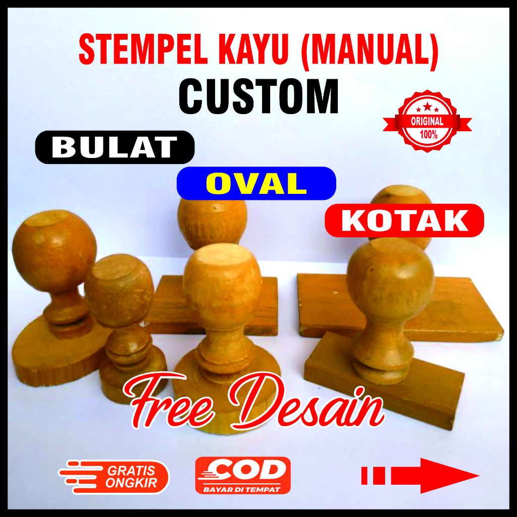 Jual Stempel Kayu Terlengkap & Harga Terbaru Juli 2026 | Shopee Indonesia