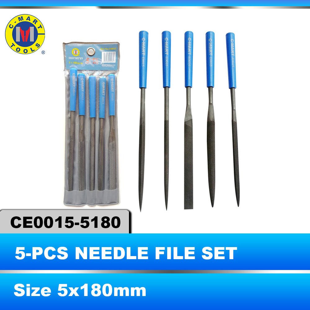 Jual Kikir Mini 5 pcs, Alat Kikir, Kikir Diamon, Needle File Set 5pcs ...