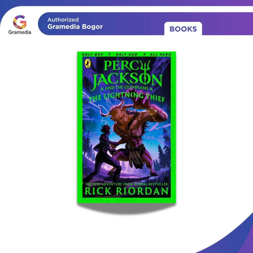 Jual Gramedia Bogor - Buku Percy Jackson and the Olympians, Book One ...