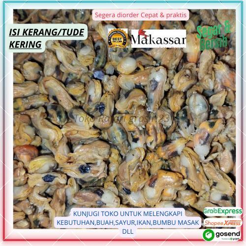 Jual tude kering/kerang kering,isi kerang Hijau kering segar Fresh ...