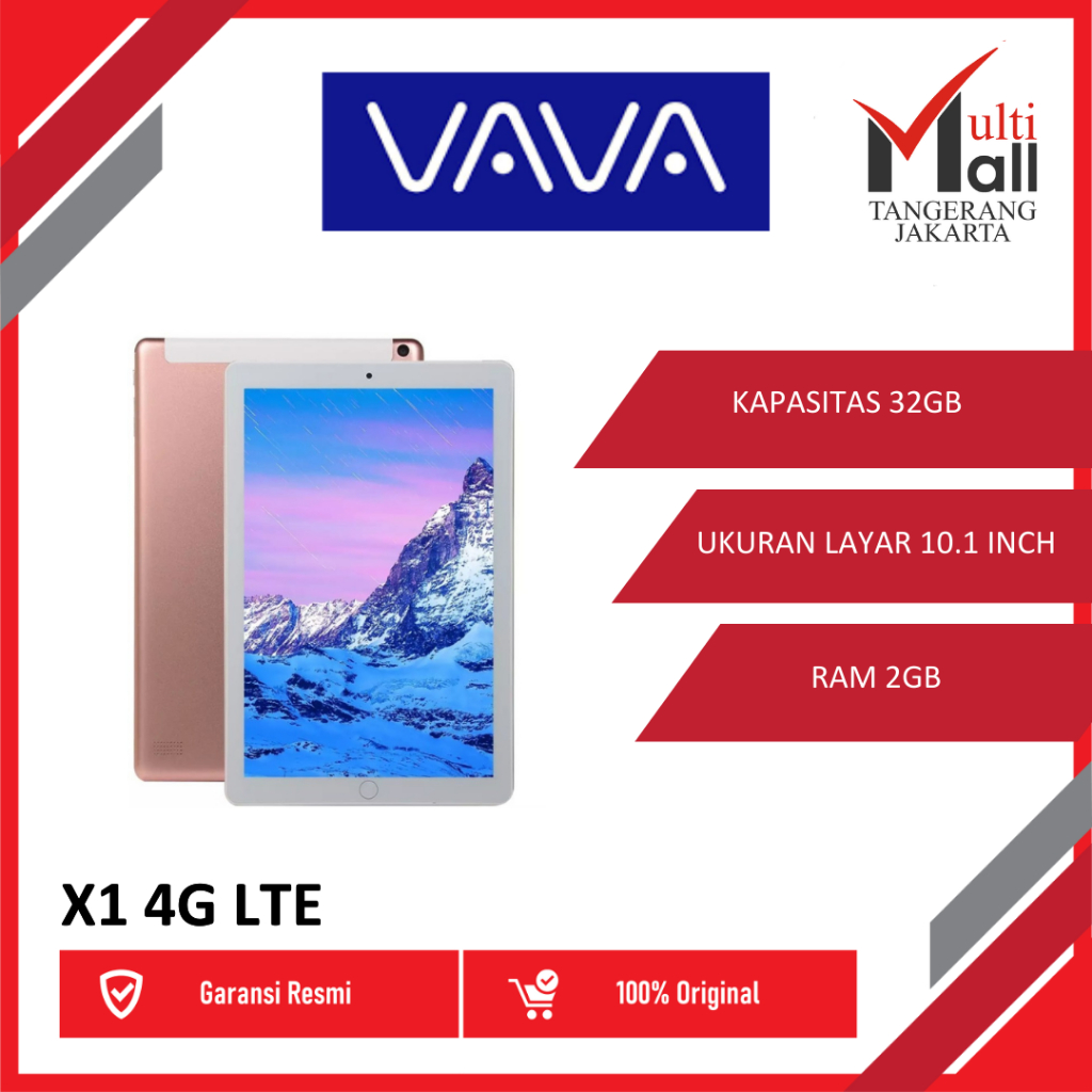 Jual VAVA X1 4G LTE Tablet 10.1 Inch 32GB Internal 2GB RAM Garansi ...