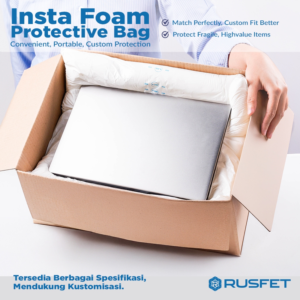Jual Foam Packaging Expanding Foam Instapack Packaging Foam Bag Untuk ...