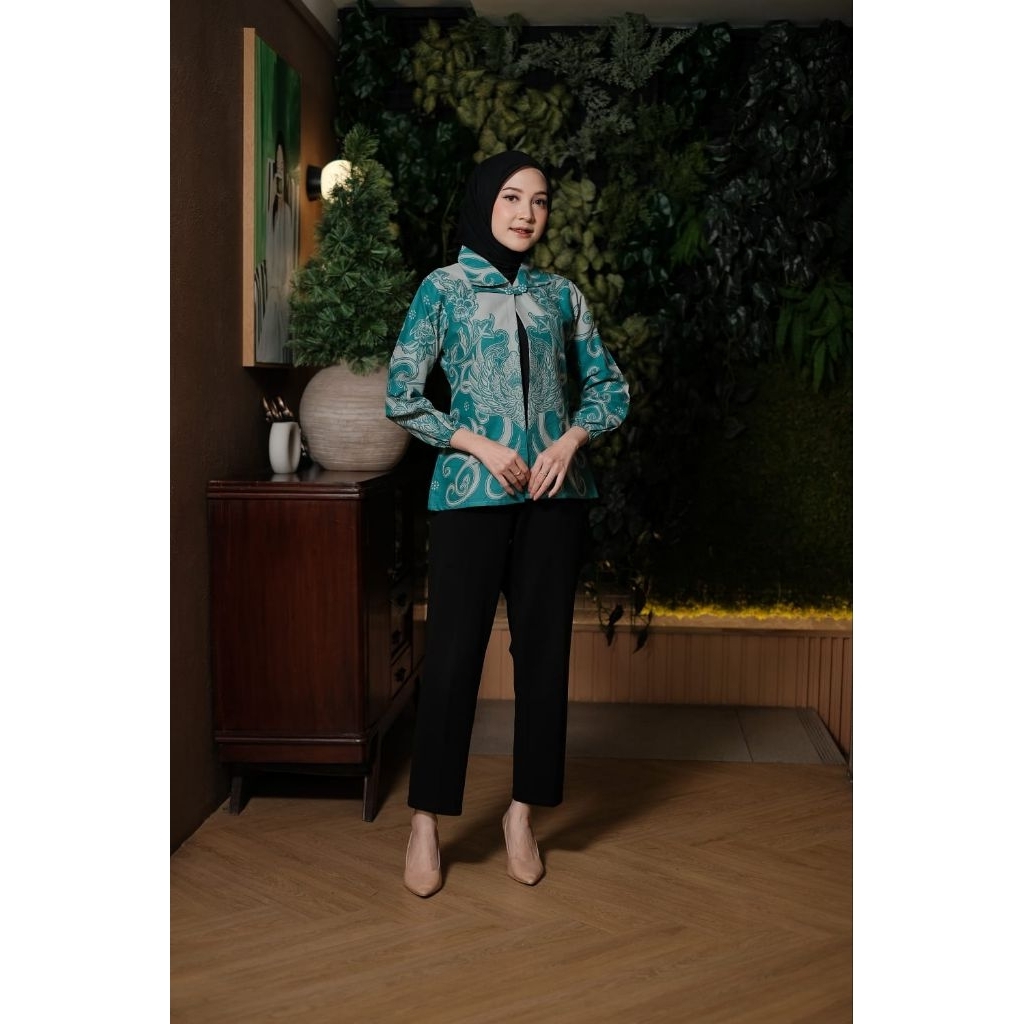 Batik Pasangan Motif Daun Cinta Ata 6