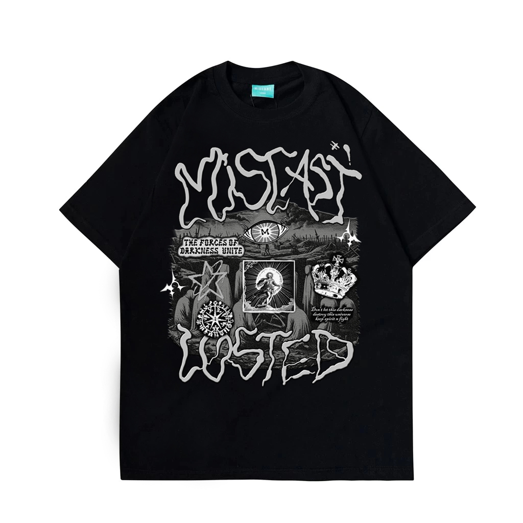 Miscast Oversized Kaos | YEHUDA | T-shirt Oversize Black | Unisex