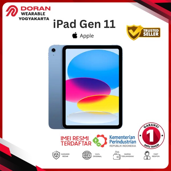 Apple iPad Gen 11 A16 - Garansi Resmi WIFI