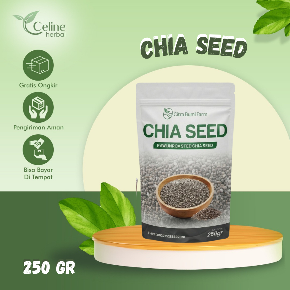 Jual Citra Bumi Farm Chiaseed Organik 250 Gram Chia Seed Detox Premium ...