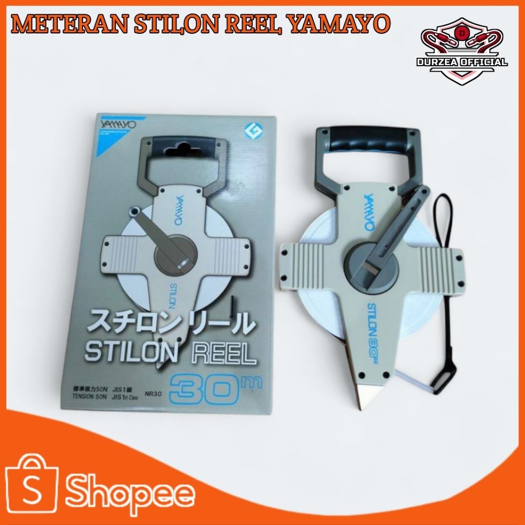 Jual 30 Meter meteran stilon reel YAMAYO meteran stilon reel ukuran 30 ...