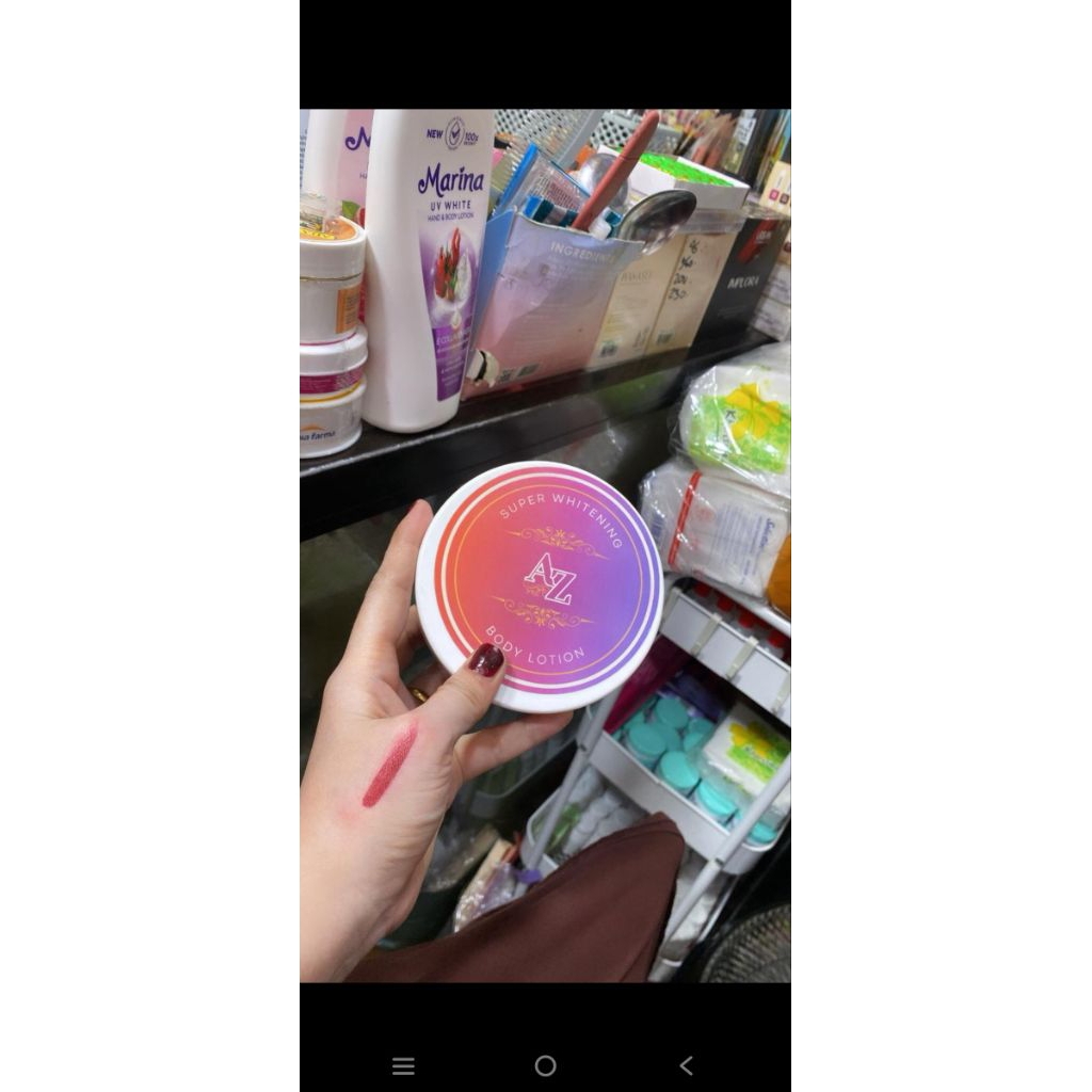 Jual henbody AZ memutihkan badan secara cepat dan permanen | Shopee ...