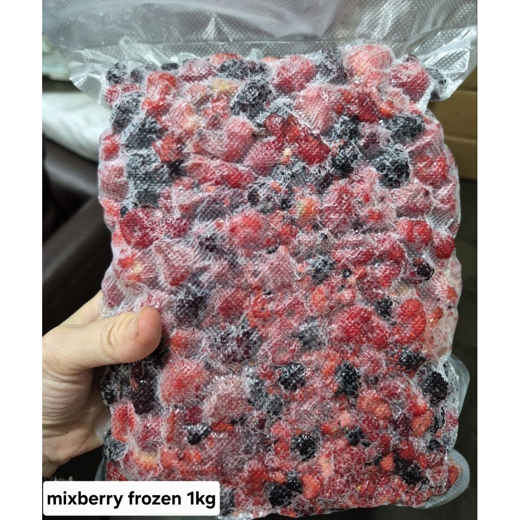Jual MixBerry : strawberry blackberry rasberry arben 250 dan 500gram ...