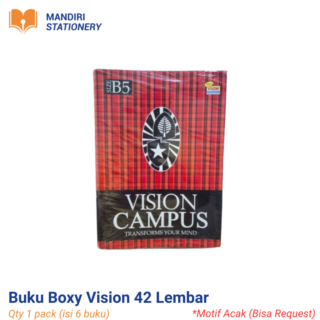 Jual Buku Boxy Vision 42 Lembar (Pack) | Shopee Indonesia
