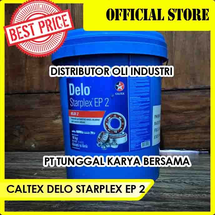Jual CALTEX DELO STARPLEX EP 2 - Grease Lithium Complex EP untuk ...