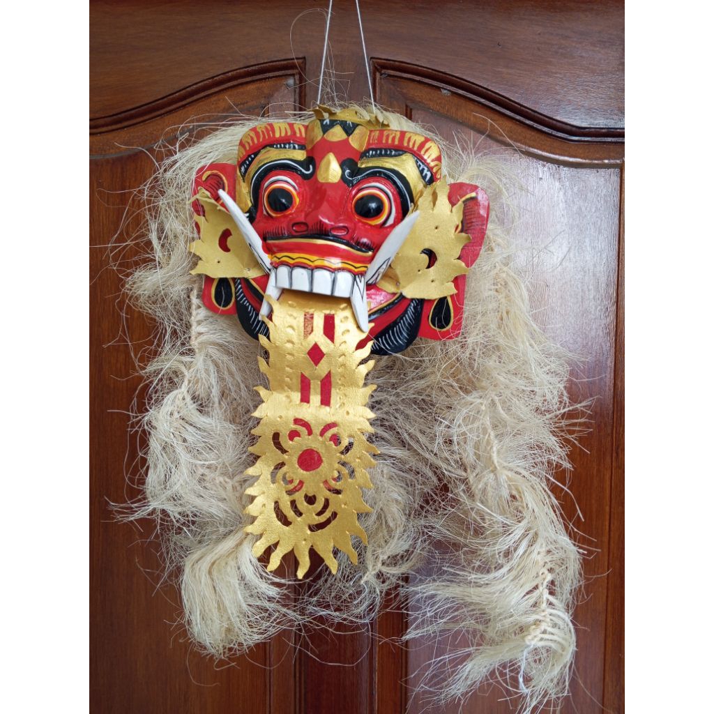 Jual Topeng Rangda / Rangde Mini ASLI Khas Bali Ukuran 18cm Untuk Anak ...