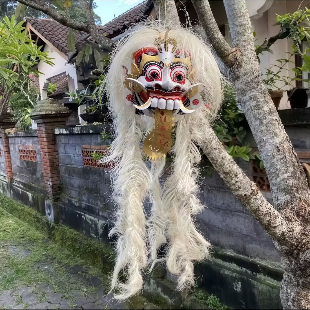 Jual Topeng Rangda / Rangde Mini ASLI Khas Bali Ukuran 18cm Untuk Anak ...
