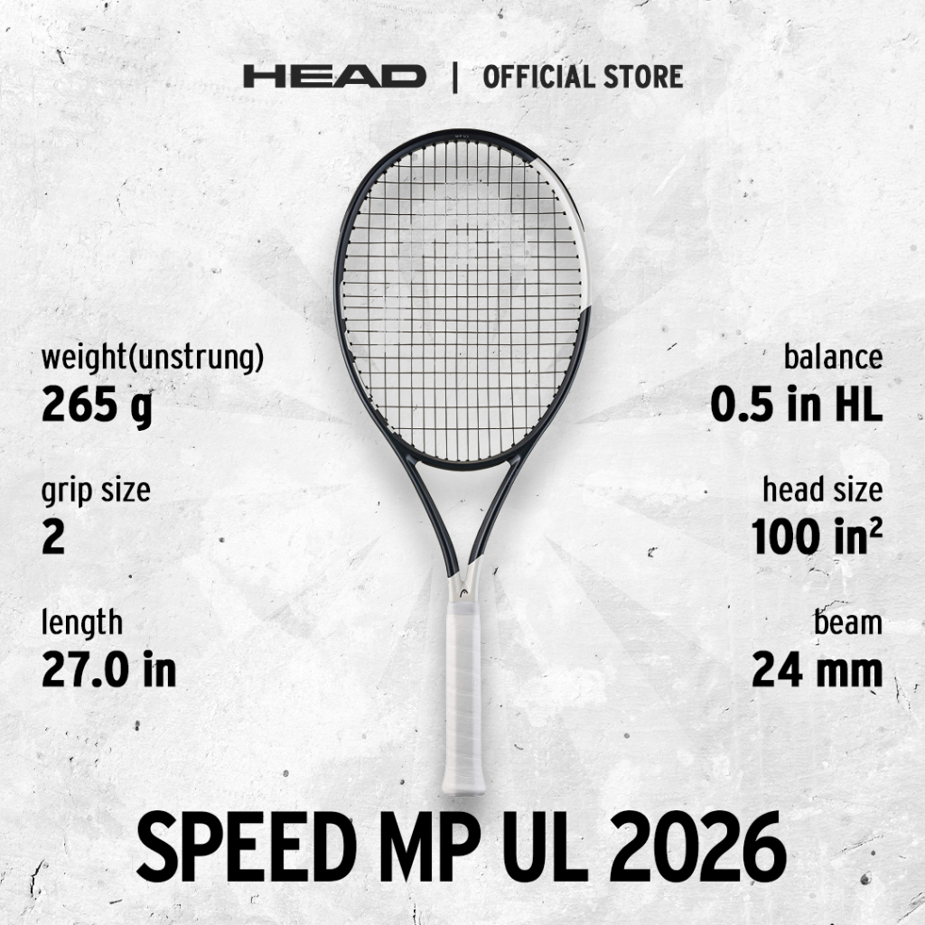 Jual HEAD Tennis Racket Speed Series 2026 - Raket Tennis Tanpa Senar ...