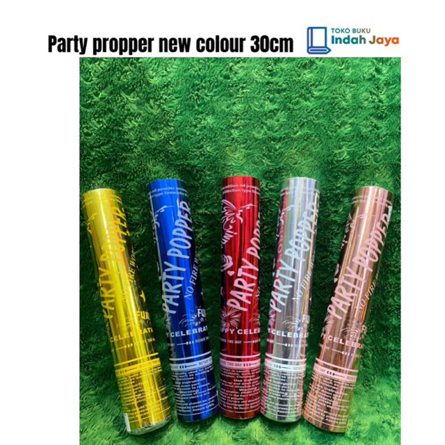 Jual PARTY POPPER NEW COLOR 30cm | Shopee Indonesia