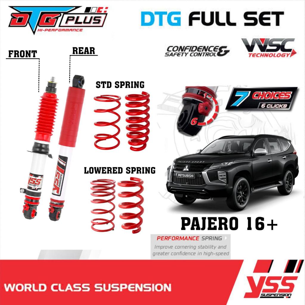 Jual Shockbecker YSS DTG Series 7 Step Twintube MITSUBISHI PAJERO ...