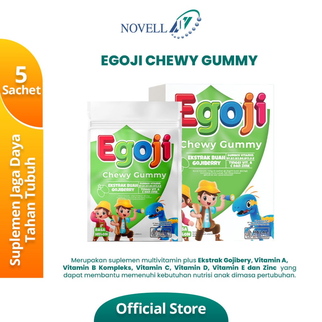 Jual Egoji Chewy Gummy - Box - Suplemen Jaga Daya Tahan Tubuh | Shopee ...