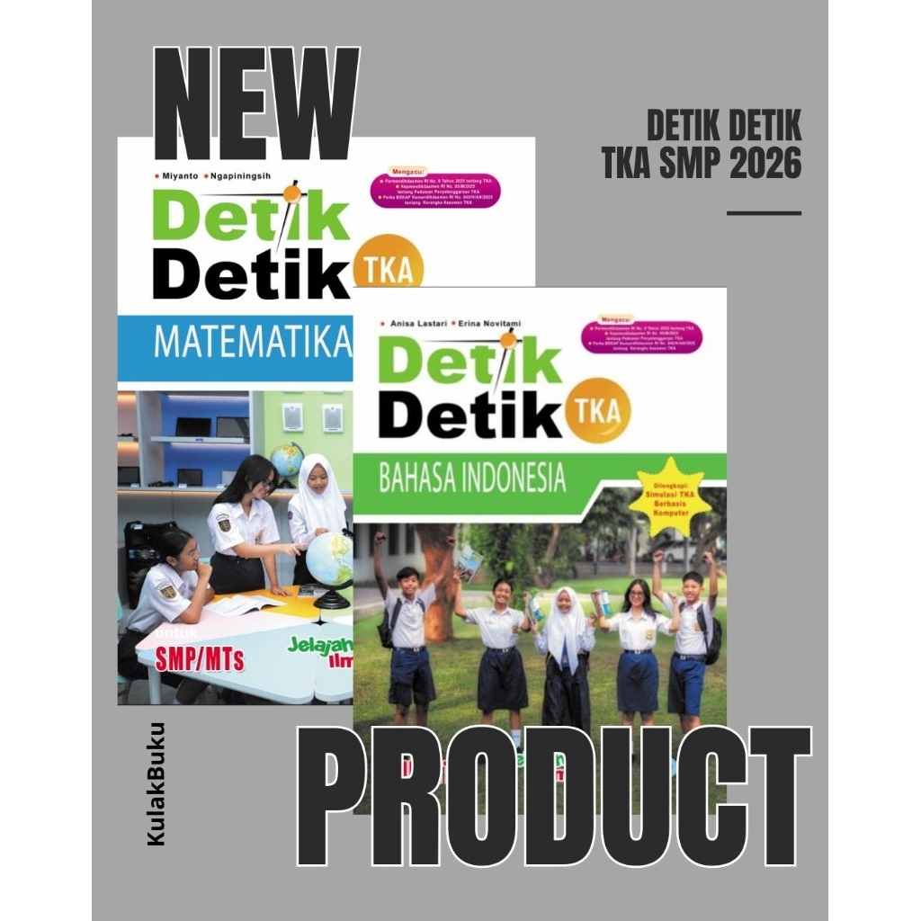 Jual Buku DETIK DETIK TKA SMP INTAN PARIWARA 2026 | Shopee Indonesia