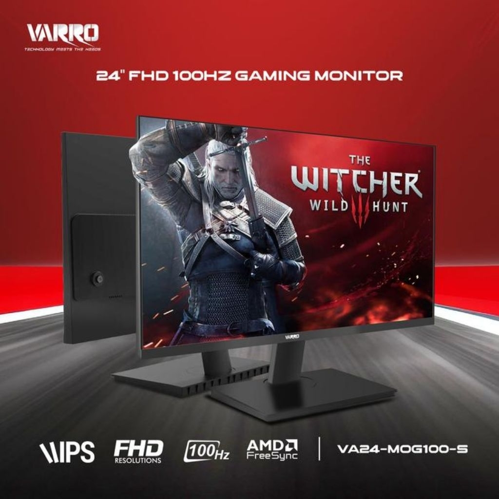 Jual MONITOR LED VARRO VA24-MOG100-S IPS FHD 100Hz GARANSI RESMI ...