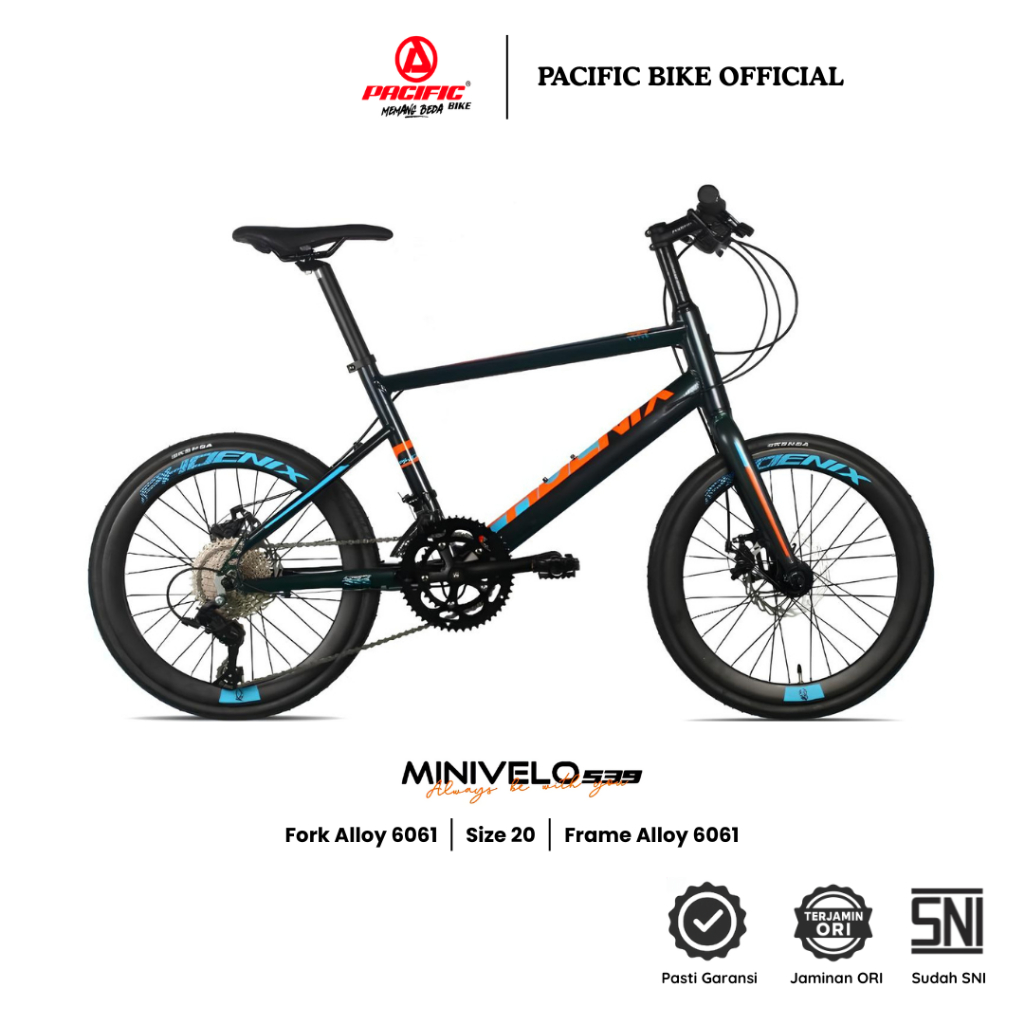 Jual Pacific Bike Sepeda Minivelo Remaja dan Dewasa Phoenix NP-539 ...