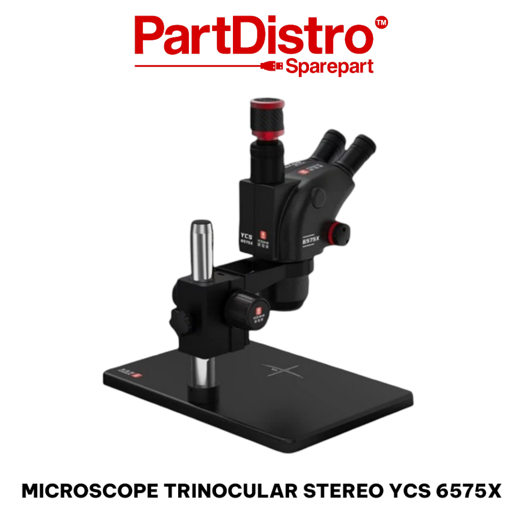 Jual MICROSCOPE / MIKROSKOP TRINOCULAR STEREO YCS 6575X - TOOLS ALAT ...