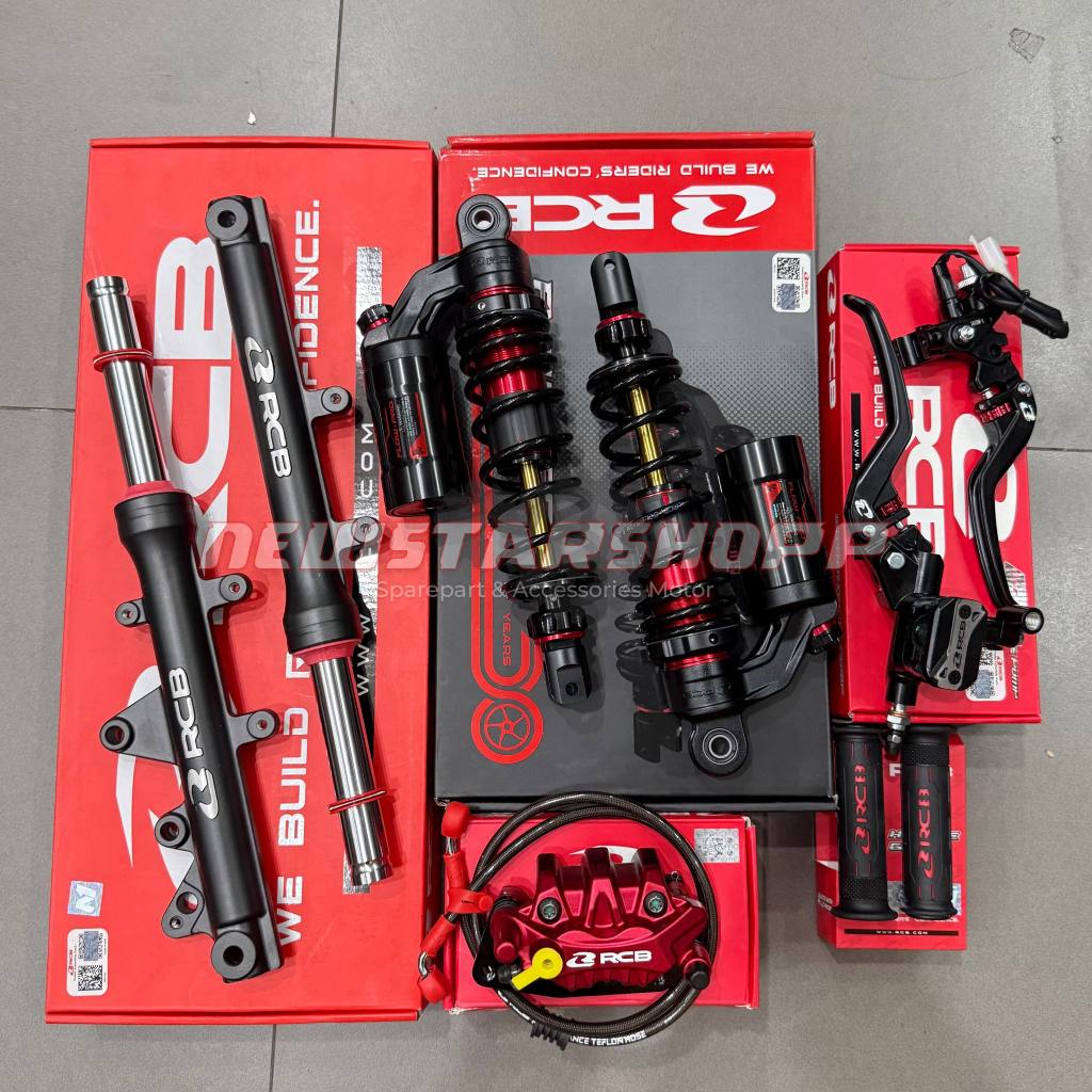 Jual Paketan Full RCB Master rem RCB E3+ 14mm Kanan kiri + kaliper RCB ...